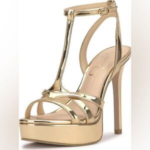 Jessica Simpson Women's Jewelria Sandal-Platform shoe size 10 new without box